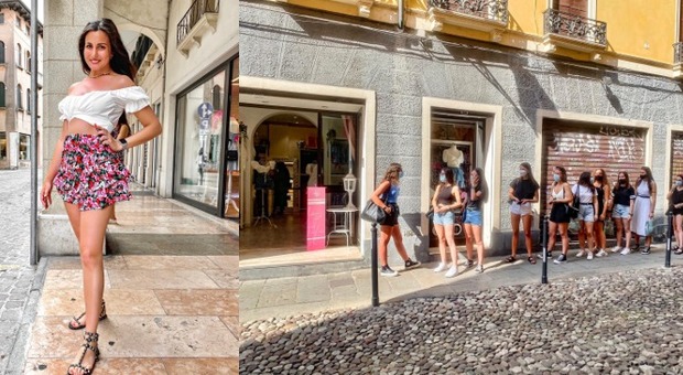 Federica Conz e il suo negozio a Padova