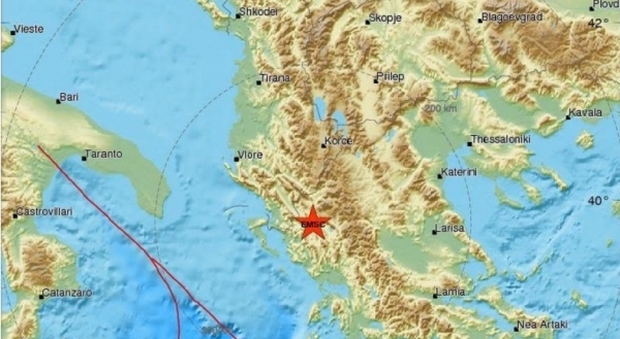 Nuova scossa di terremoto avvertita nelle province di Lecce, Brindisi e Taranto