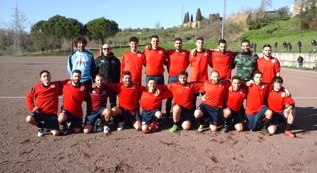 La squadra del Gens Cantalupo che ha sconfitto 3-0 Poggio Moiano