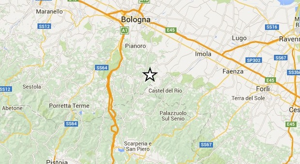 Terremoto a Bologna, sciame sismico nella notte: tre scosse in mezz'ora