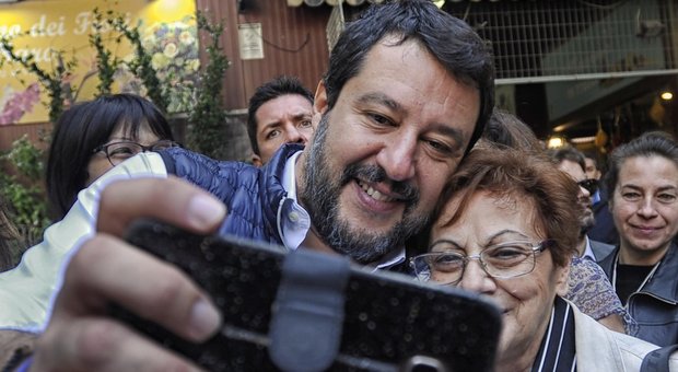 Salvini è già in campagna elettorale «Il futuro sindaco? Basta che sia romano»