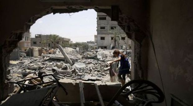 Le rovine di Gaza