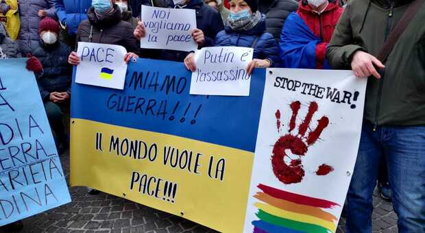 Ucraini in piazza per la pace sabato 26 a Viterbo