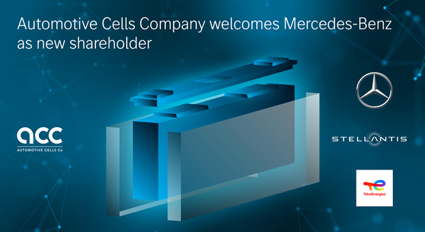 Stellantis, con TotalEnergies dà il benvenuto a Mercedes nuovo partner di ACC. Tavares, passo del nostro piano per diventare capofila settore