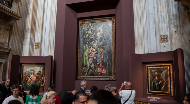 In mostra a Piazza Navona tre tele di El Greco mai uscite prima dalla Spagna, anticipo del Giubileo 2025