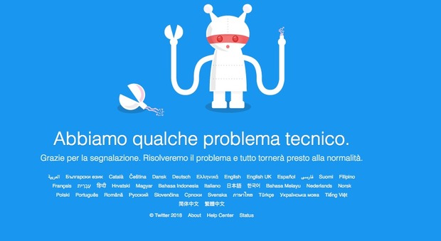 Twitter down, blackout dalle 16: «Ora è tutto ok». Ecco cos'è successo