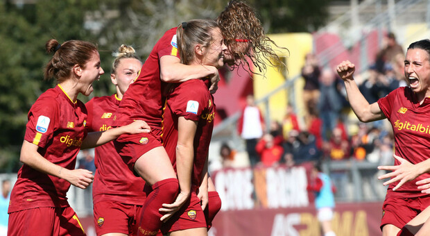 Inter-Roma femminile finisce 1-6, le giallorosse di Spugna ad un passo dallo scudetto