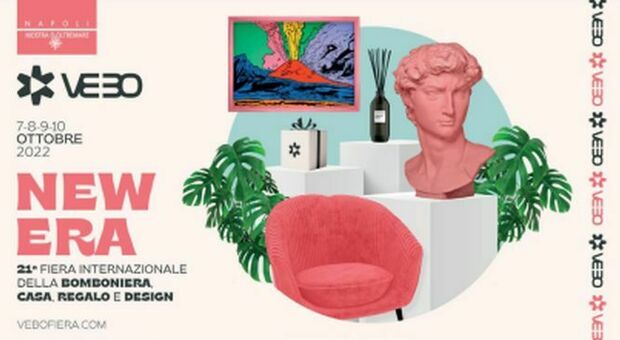 Alla Mostra d'Oltremare di Napoli torna "Vebo" la fiera internazionale della bomboniera, casa, regalo e design