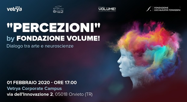 "Percezioni by Fondazione Volume!" al Vetrya Corporate Campus di Orvieto