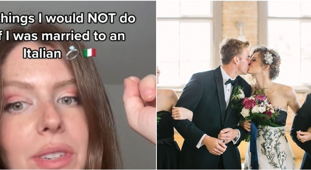 Matrimonio, «cosa non fare se si sposa un italiano»: i consigli dell’influencer americana su TikTok