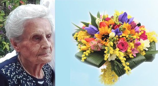 I 101 anni di nonna Luigia: «Ancora un compleanno con il virus ma ti vogliamo bene»