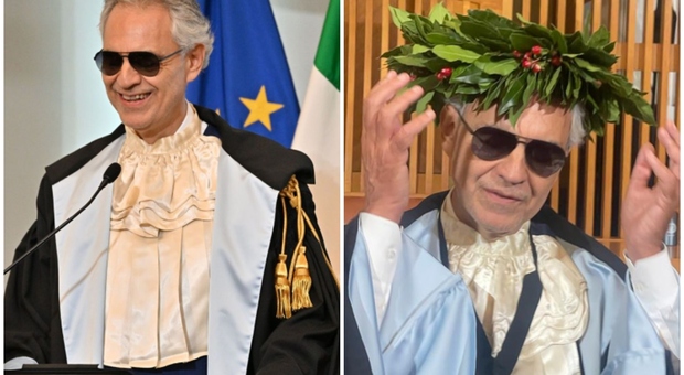 Andrea Bocelli, laurea ad honorem alla Federico II di Napoli: «Un attestato di stima»