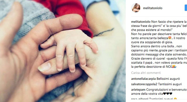 Il post di Melita Toniolo su Instagram