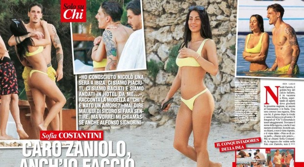 Nicolò Zaniolo, chi è la nuova fiamma Sofia Costantini: «Abbiamo passato una notte insieme a Ibiza. Un bomber? Se la cava»