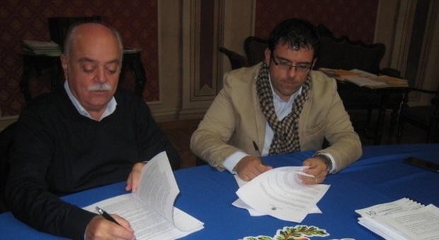 Recanati, firmato l'accordo ​per due nuove rotatorie a Fontenoce