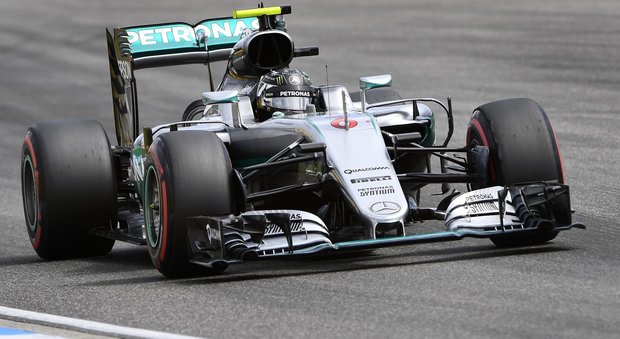 La Mercedes di Nico Rosberg