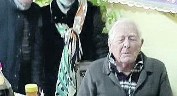 Nonno Tommaso è il più longevo di Priverno: 105 anni