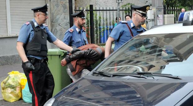L'arresto dei Carabinieri