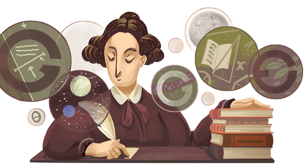 Google-Doodle della scienziata Mary Sommerville