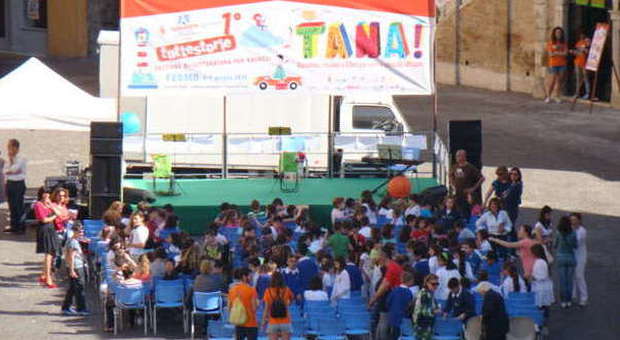 In piazza del Popolo festival per i bambini