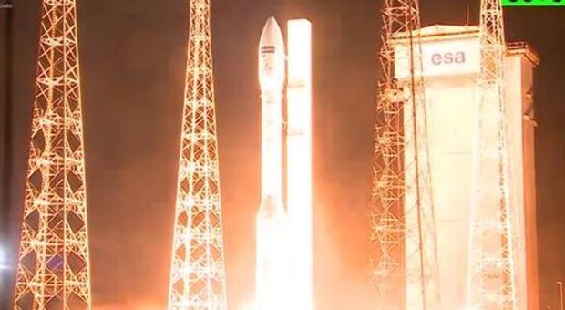 Spazio, ancora un successo per Vega, il razzo italiano porta in orbita il satellite proteggi-ambiente