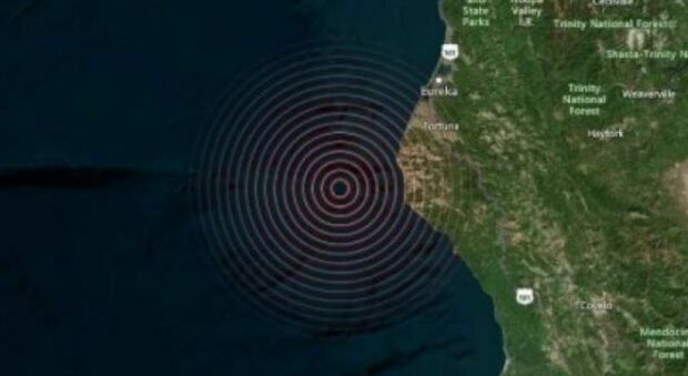 Terremoto in California di 6.2, paura anche in Oregon. «Scossa in mare, non c'è allarme tsunami»