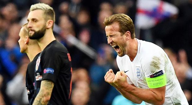 Kane lancia l'Inghilterra a Wembley, Croazia in serie B Nations League