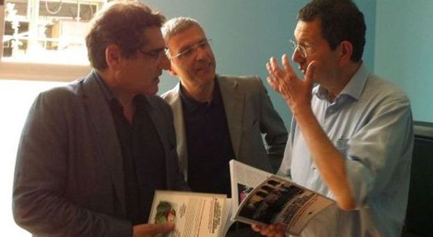 Marino e quella foto con Buzzi: "Scattata ​durante una visita in campagna elettorale"