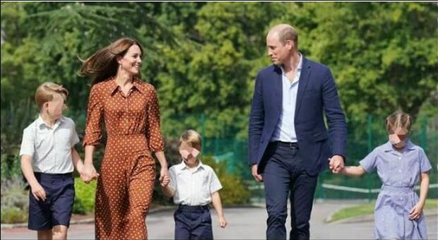 William e Kate, primo giorno di scuola per i principini George, Charlotte e Louis: ecco quanto costa la retta della Lambrook