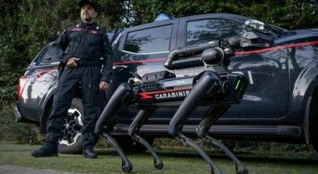 Saetta, il primo cane robot arruolato dai carabinieri: sarà assegnato al Nucleo artificieri di Roma