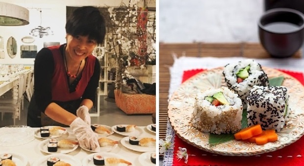 A scuola di Sushi vegetariano da Yuri: la lezione in diretta online su Zoom