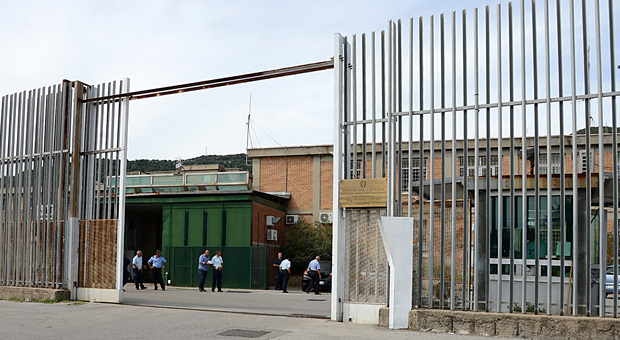 La casa penitenziaria di Fuorni, a Salerno
