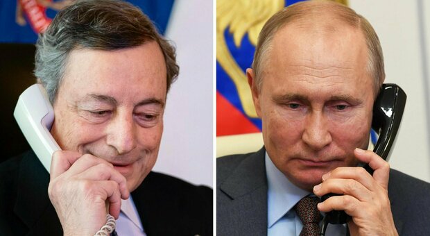 Ucraina, Draghi sente Putin: «Impegno comune per soluzione durevole». Garantite le forniture di gas all’Italia