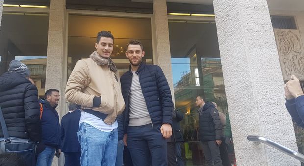 Lazio, «Diamo un calcio al melanoma» de Vrij e Strakosha all’IDI
