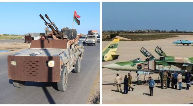 Libia, bombardata base di Haftar gli Usa intimano: «Ferma l'avanzata»