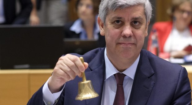 Il presidente dell'Eurogruppo Mario Centeno