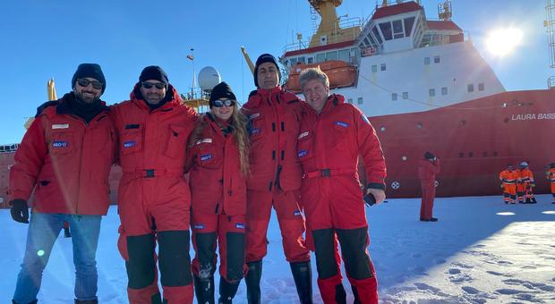 Cambiamenti climatici, la missione dei cinque ricercatori dell’Università Parthenope in Antartide