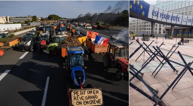 Parigi assediata dai trattori. I palazzi Ue si blindano: vertice europeo d'urgenza