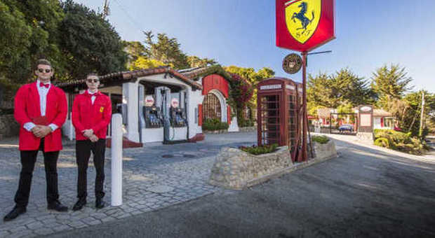 La ricostruzione di Casa Ferrari a Carmel in California
