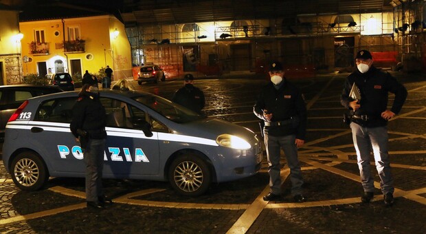 Un arresto della polizia a Ceppaloni