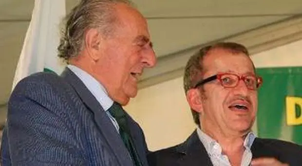 Giancarlo Gentilini con Roberto Maroni
