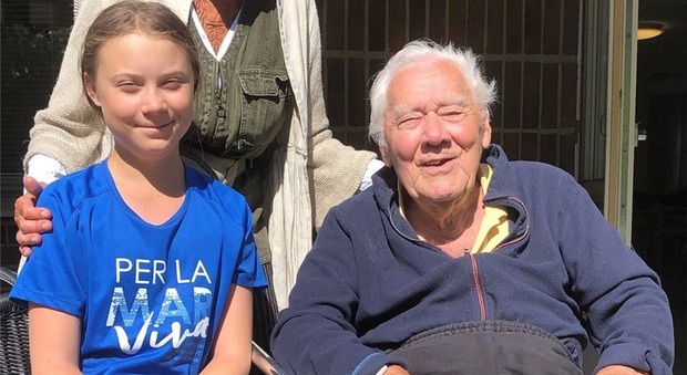 Greta Thunberg, morto il nonno Olof. Il dolore su Instagram: «Ci manca terribilmente»