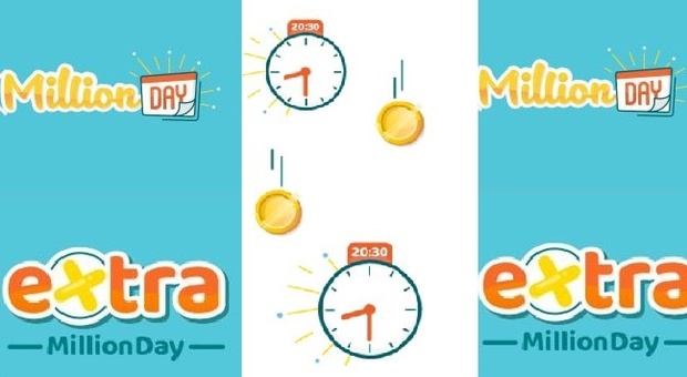 Caccia al milione di euro: Million Day e Million Day Extra, i numeri vincenti dell'estrazione di oggi, martedì 23 agosto