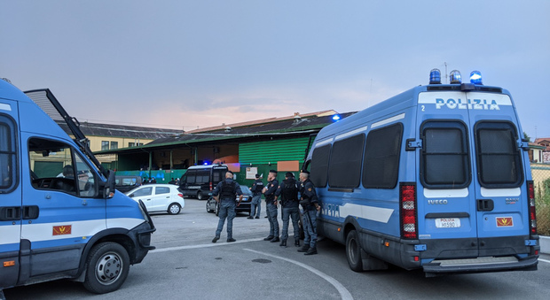 Il recente blitz delle forze dell'ordine in via Bernina