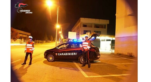 I carabinieri indagano sul furto a Castelfidardo