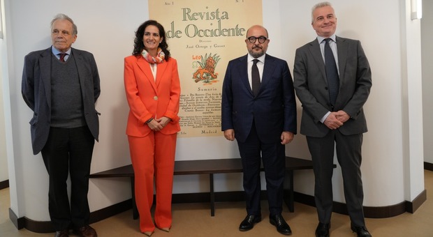 L'Italia incontra la Spagna, Sangiuliano in visita alla Fondazione Ortega y Gasset di Madrid