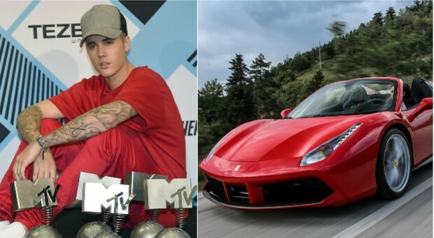 Per Justin Bieber niente più Ferrari: il suo nome finisce nella “blacklist” di Maranello