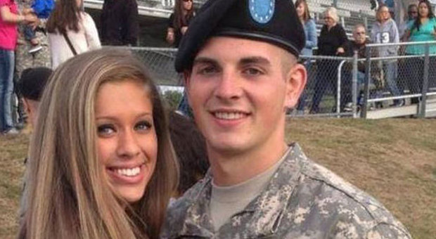 Il militare e la sua fidanzata