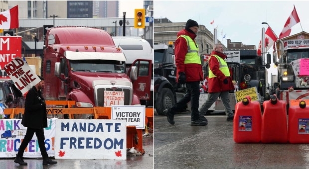 Camionisti no-vax, la protesta paralizza gli Usa: «Ford e Toyota, 300 milioni di danni al giorno»