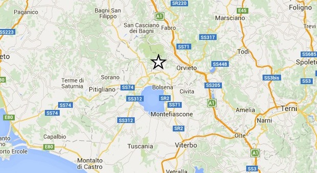 Terremoto magnitudo 4.1, trema il centro Italia, tra Toscana e Umbria